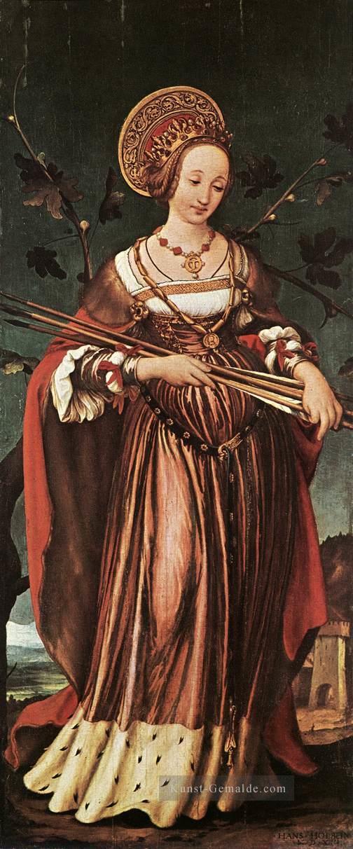 St Ursula Renaissance Hans Holbein der Jüngere Ölgemälde